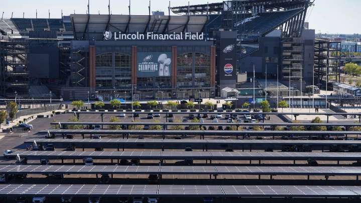 From composting to solar panels, NFL stadiums are working to be more sustainable