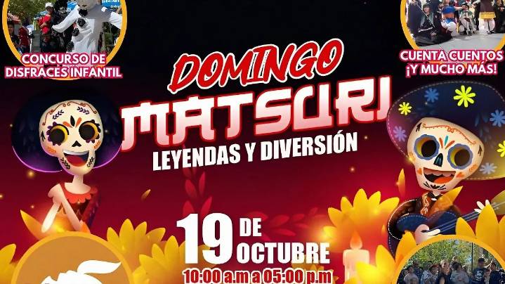 Todo listo para el Domingo Feliz de Mitos y Leyendas, este 19 de octubre en la Ciudad Deportiva