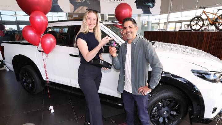 The Game: Veteran tipper on ‘surreal’ win as Jose Horn takes out Just for Playing prize thanks to Mazda