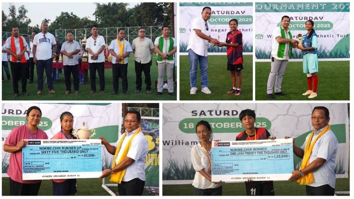 Gabil Machong clinches double victory in 3rd Machong Football Tournament at Williamnagar