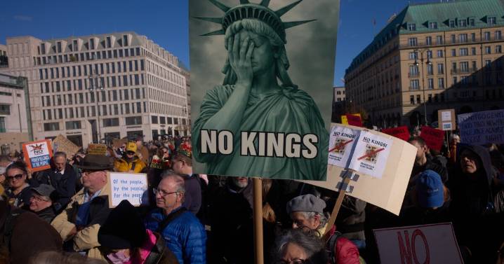 Thousands gather for 'No Kings' protests across Michigan opposing Trump policies