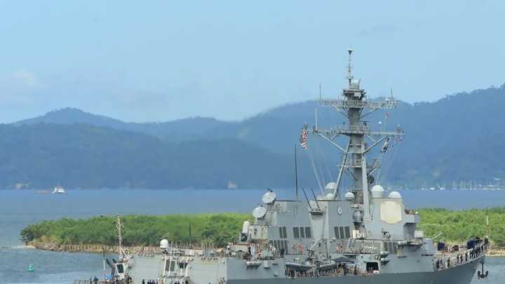 Un destructor de Estados Unidos llega a Trinidad y Tobago para realizar ejercicios militares