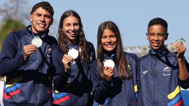 ¡Oro por cuatro! Colombia deslumbra en clavados y alcanza 35 preseas sudamericanas