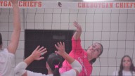 PHOTOS: Cheboygan volleyball vs. Pellston in 'Volley for a Cure' pink out match