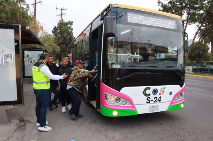 IMMUS de Saltillo supervisa rutas troncales del transporte público