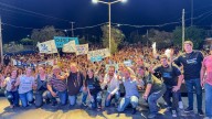 Cierre de campaña en Recreo