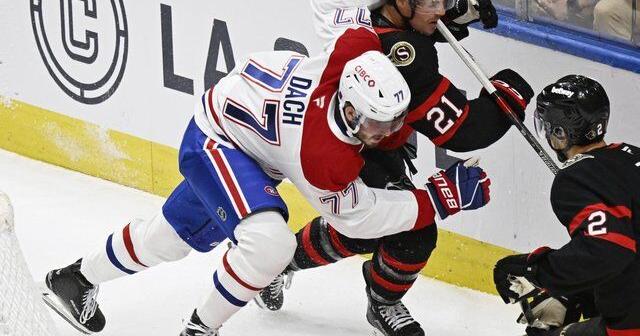 NHL fines Senators' Cousins, Hodgson after chippy pre-season game against Canadiens