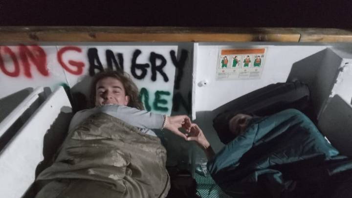 El joven sevillano Julio César Martínez, detenido en la nueva flotilla interceptada por Israel