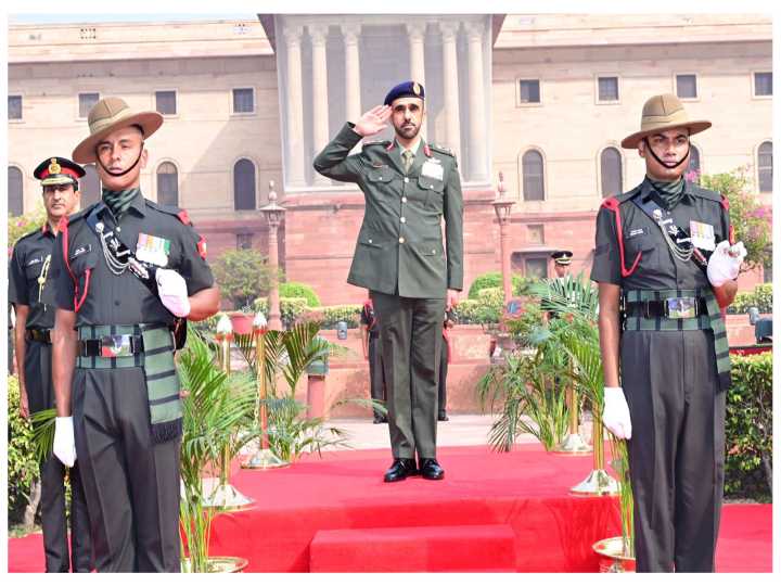 UAE Land Forces commander receives Guard of Honour in Delhi