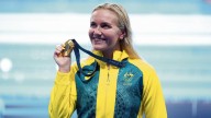Ariarne Titmus: Olympic swimming champion announces immediate retirement