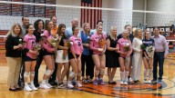Naperville North girls volleyball sweeps Metea Valley on senior night