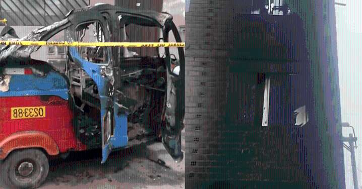 San Martín de Porres: Sujetos queman dos mototaxis y dejan carta amenazante
