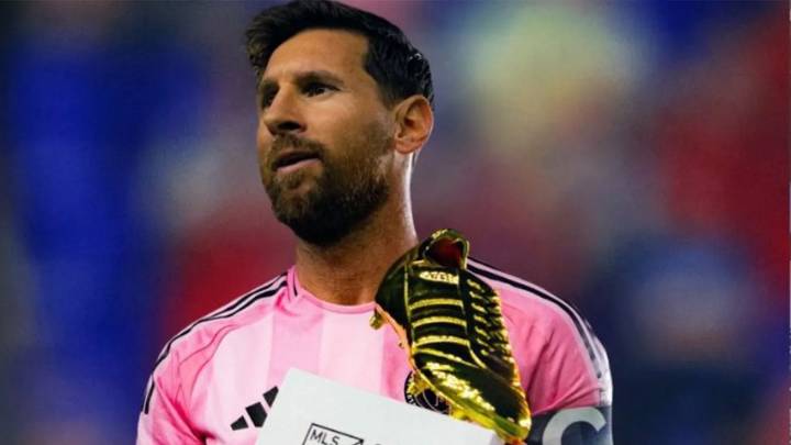 Lionel Messi recibió el Botín de Oro como máximo goleador de la MLS