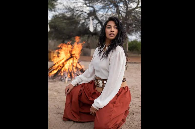 Flor Paz presentó su "Chacagospel" oficial