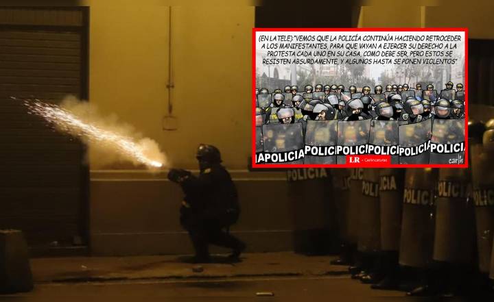 "Protesten en su casa": Carlincatura expone cómo se justifica la violencia policial desde los medios