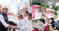 Hospital sobre ruedas de Durango da más de 300 servicios diarios a damnificados en Veracruz