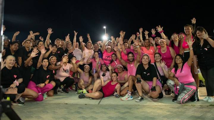Timbúes vivió su jornada del Octubre Rosa con emoción y compromiso