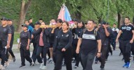 Policías peregrinaron al Santuario de la Virgen de Río Blanco