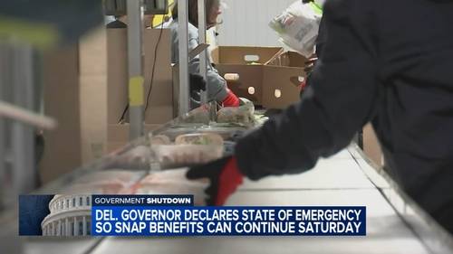 Delaware governor declares State of Emergency so SNAP benefits can continue in First State amid government shutdown