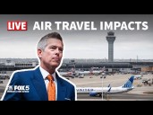 LIVE: Shutdown impacting air travel, Transportation Sec. Duffy delivers remarks