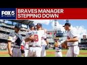 Braves manager Brian Snitker stepping down: Full press conference