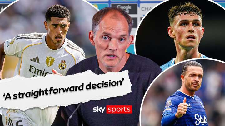 Thomas Tuchel explains Jude Bellingham and Phil Foden England squad omissions 