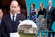 Prince William threatened to strip Beatrice, Eugenie titles if Prince Andrew didn't leave Royal Lodge