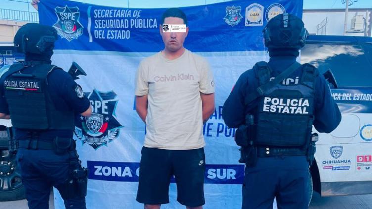 Capturó SSPE a presunto 'halcón' en Flores Magón