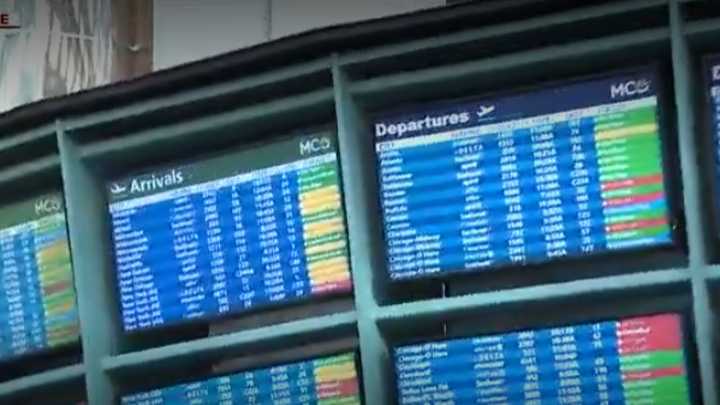 Orlando International Airport resumes 'normal operations' following hours of delays, the airport says