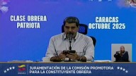Nicolás Maduro lanza un mensaje de paz en inglés: “No war, yes peace, forever”