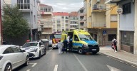 Vídeo | Desatado un incendio en la calle Vasco Díaz Tanco de Ourense