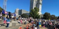 ‘No Kings’ rally held at First Ward Park in Charlotte