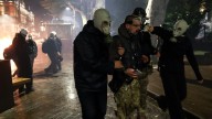 Police fire water cannon at Georgia protesters near presidential palace