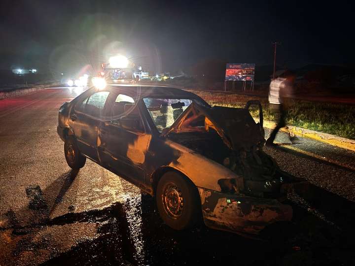 Choque múltiple deja un lesionado y caos vial en la Cuauhtémoc