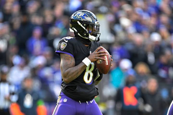 Lamar Jackson active for Ravens’ Thursday night matchup at Miami
