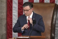 Watch House speaker fumble question on Epstein cover