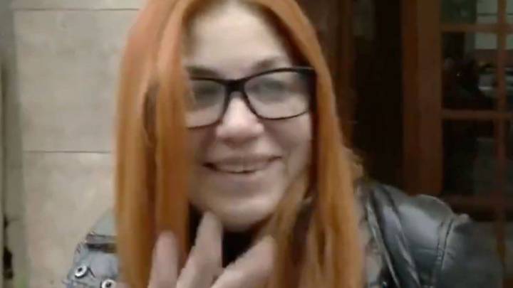 Lourdes se mostró públicamente tras el incidente y volvió a defender a su expareja