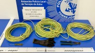 11 detenidos en una operación contra el robo de cables en Torrejón de Ardoz