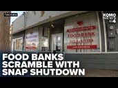 With SNAP benefits on the line, some food banks devise plans to help communities