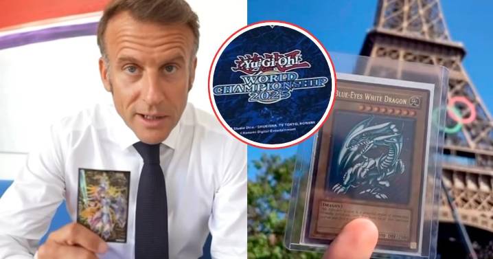 ¡El más fan! Macron sorprende al presumir su carta de Yu