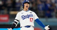 Ohtani ties record with 4 XB hits in World Series Game 3