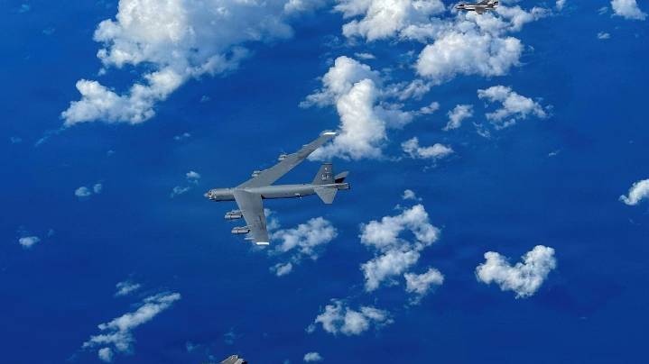 A look at the US military's unusually large force in the Caribbean Sea