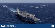 El Pentágono envía portaaviones en medio de la tensión con Venezuela