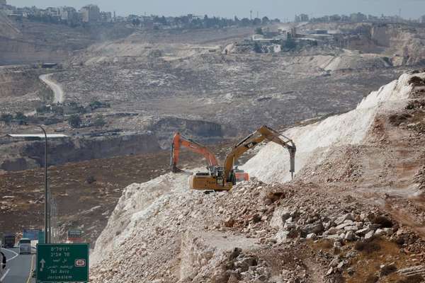 Israeli Bulldozers In West Bank Erode Palestinian Statehood Hopes