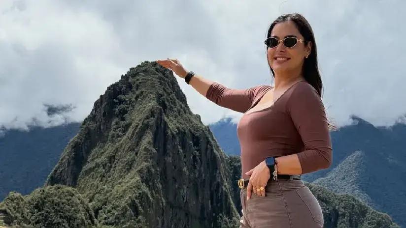 "Por fin tuve la dicha de cumplir ese sueño": Larissa Riquelme compartió fotos de su visita a Machu Picchu
