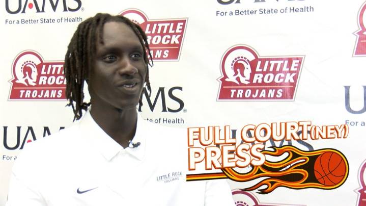 Full Court(ney) Press: Breaking down Arkansas' exhibition wins and interview with Trojans Tuongthach Gatkek
