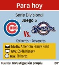La batalla final  entre Cachorros y Cerveceros