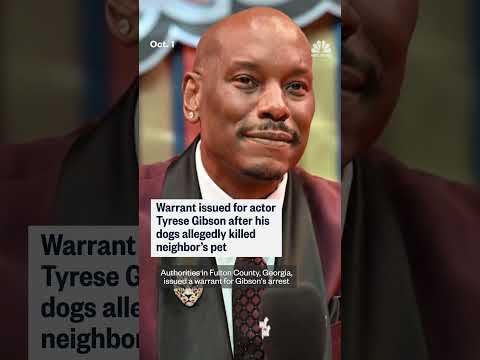 Warrant issued for actor Tyrese Gibson after dogs allegedly kill neighbor’s pet