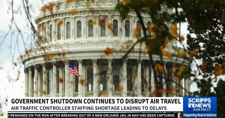 Government shutdown continues to disrupt air travel
