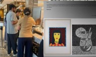 Andy López Beltrán compró en su viaje a Japón una pintura por más de medio millón de pesos